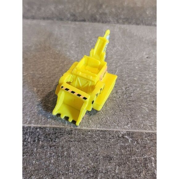 Mini Spin Master 2015 bulldozer Paw Patrol Disney yellow construction toy figure - Picture 1 of 5